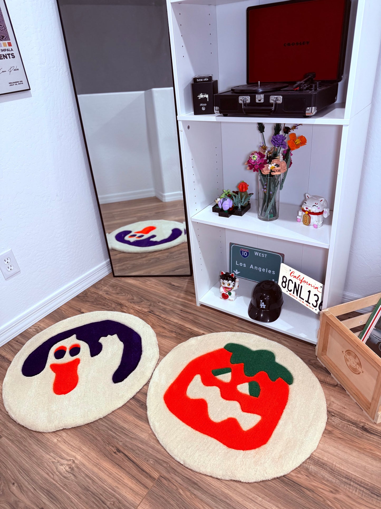 Pumpkin Halloween Cookie Rug
