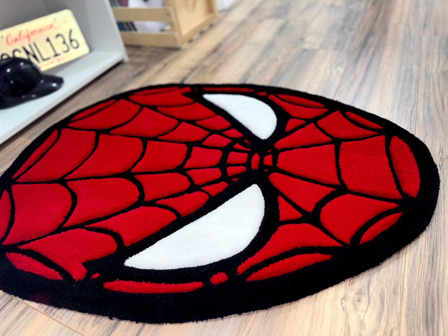 Spider-Man Head Rug