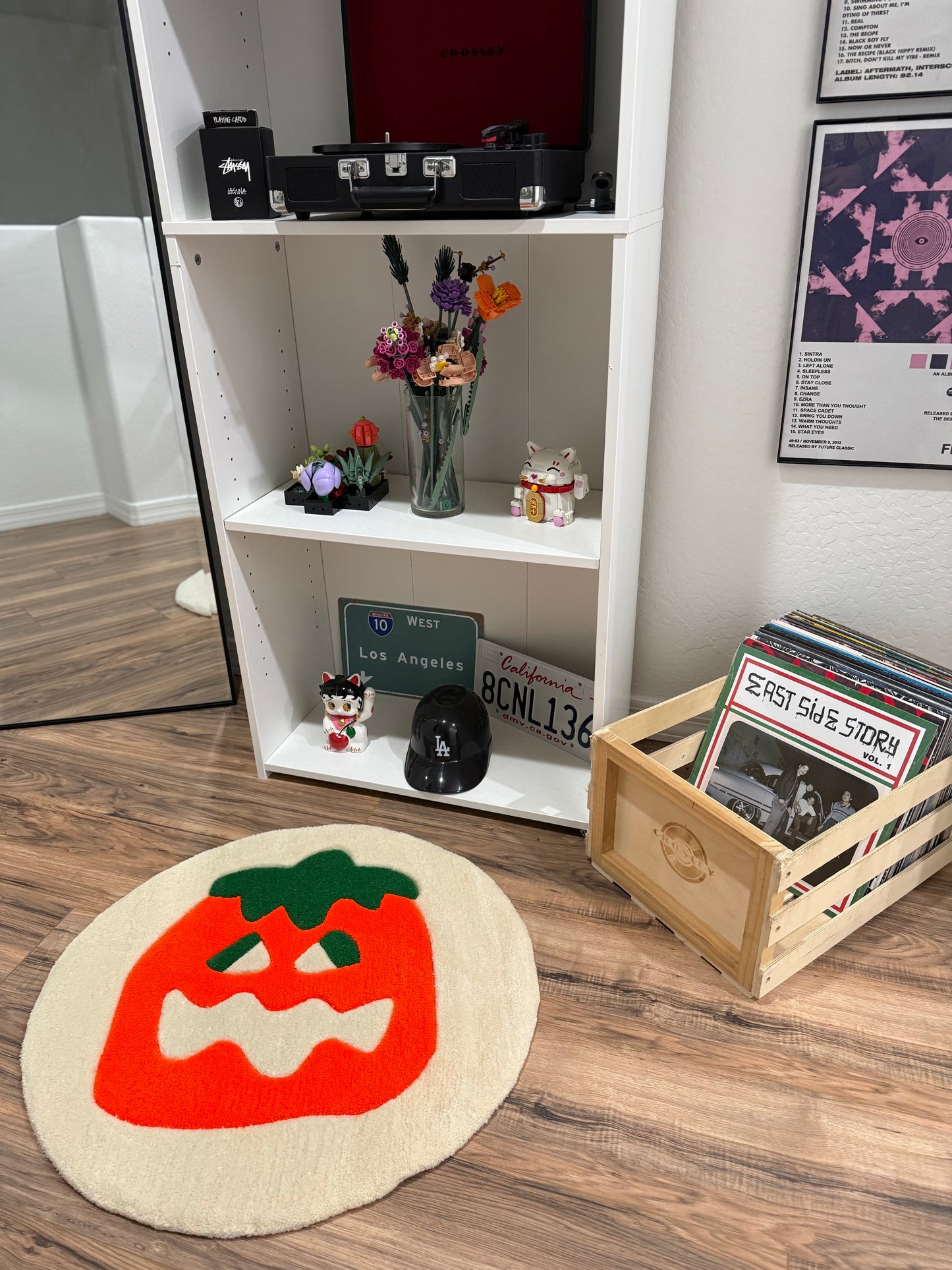 Pumpkin Halloween Cookie Rug