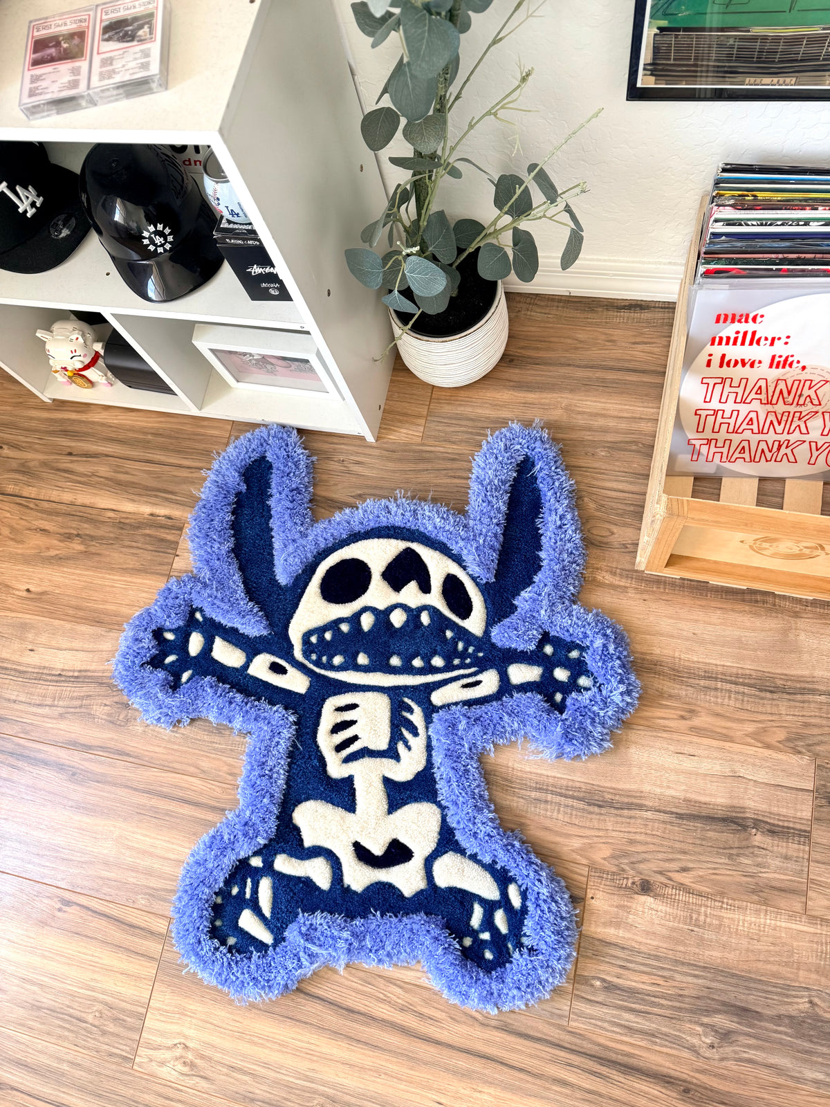Stitch Skeleton Rug