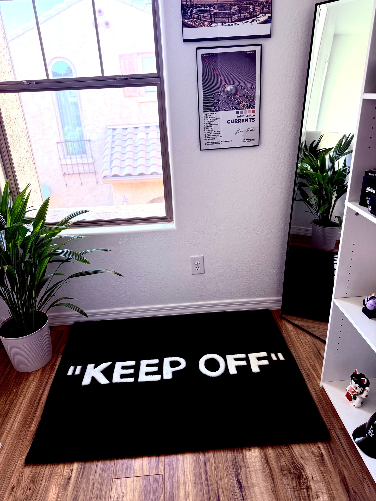 “KEEP OFF” Rug