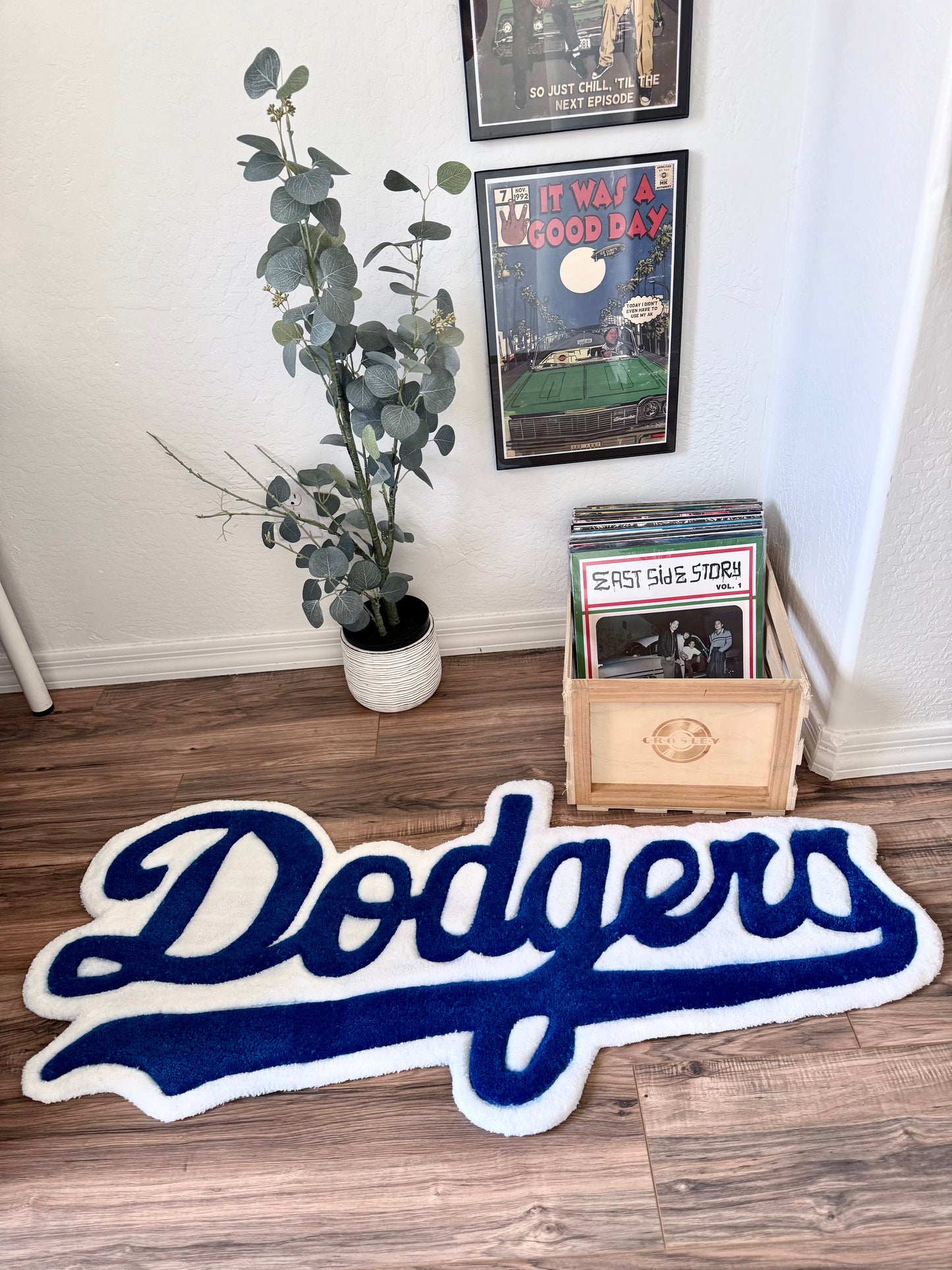 Dodgers Rug
