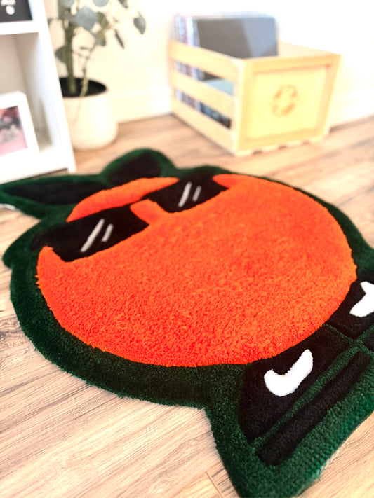 Larry June Inspo: Midnight Organic Rug