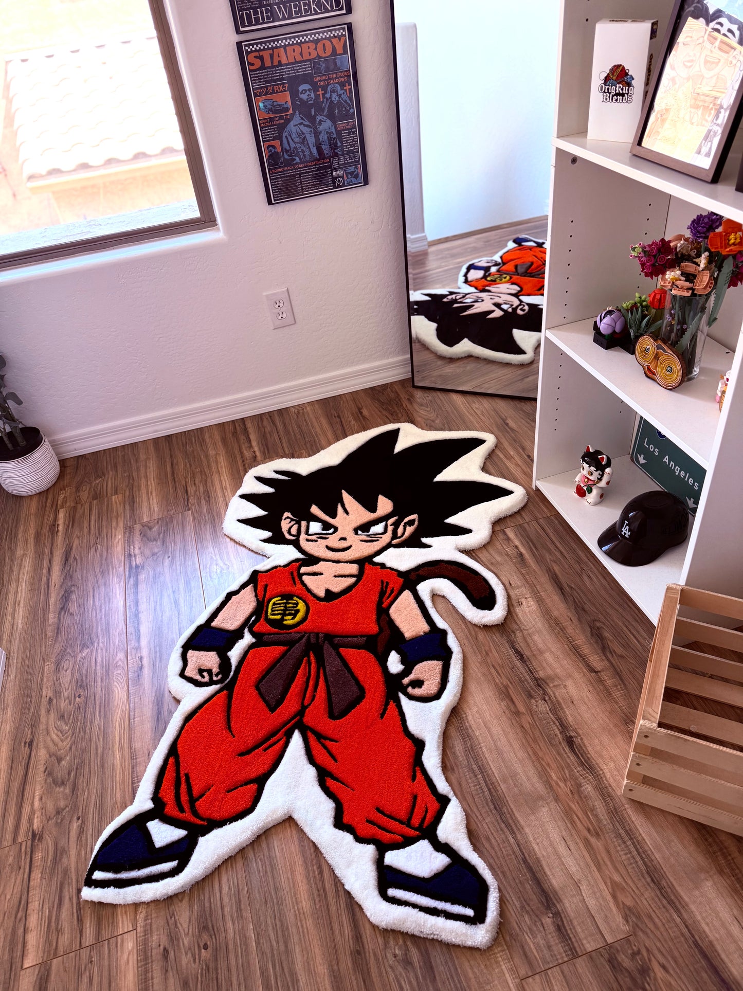 Giant Kid Goku Rug