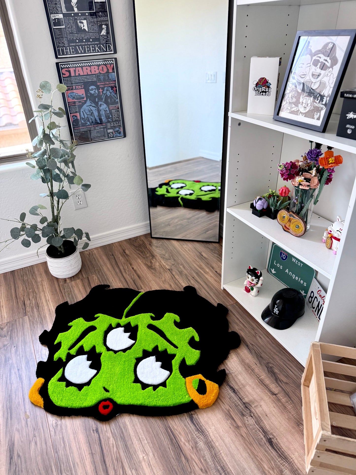 Alien Betty Boop Rug