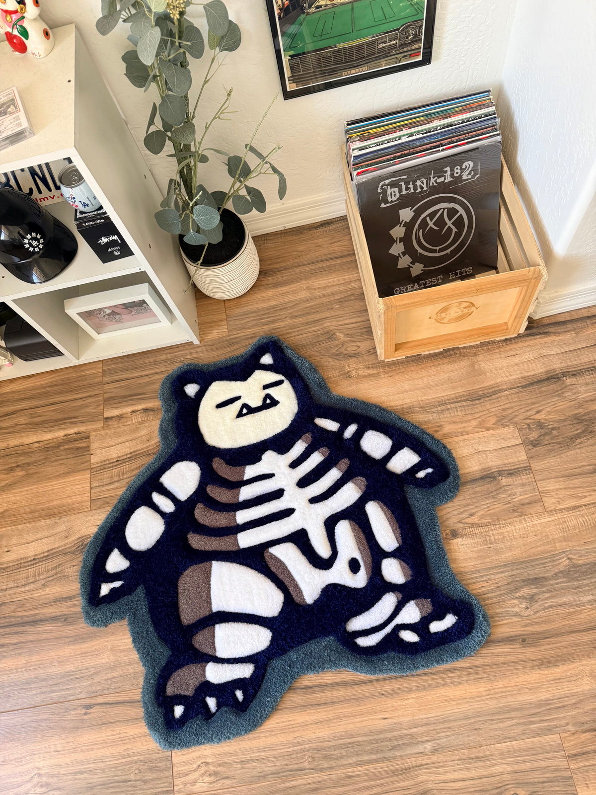 Snoorlax Skeleton Rug