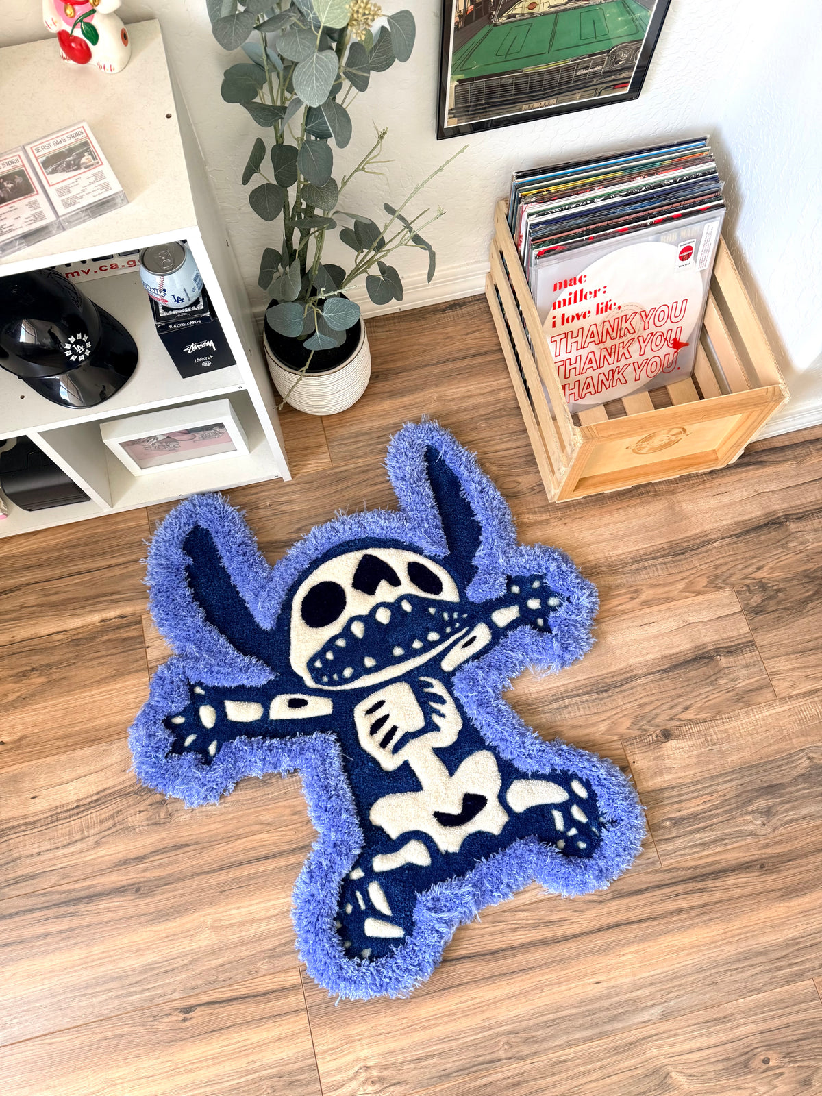 Stitch Skeleton Rug