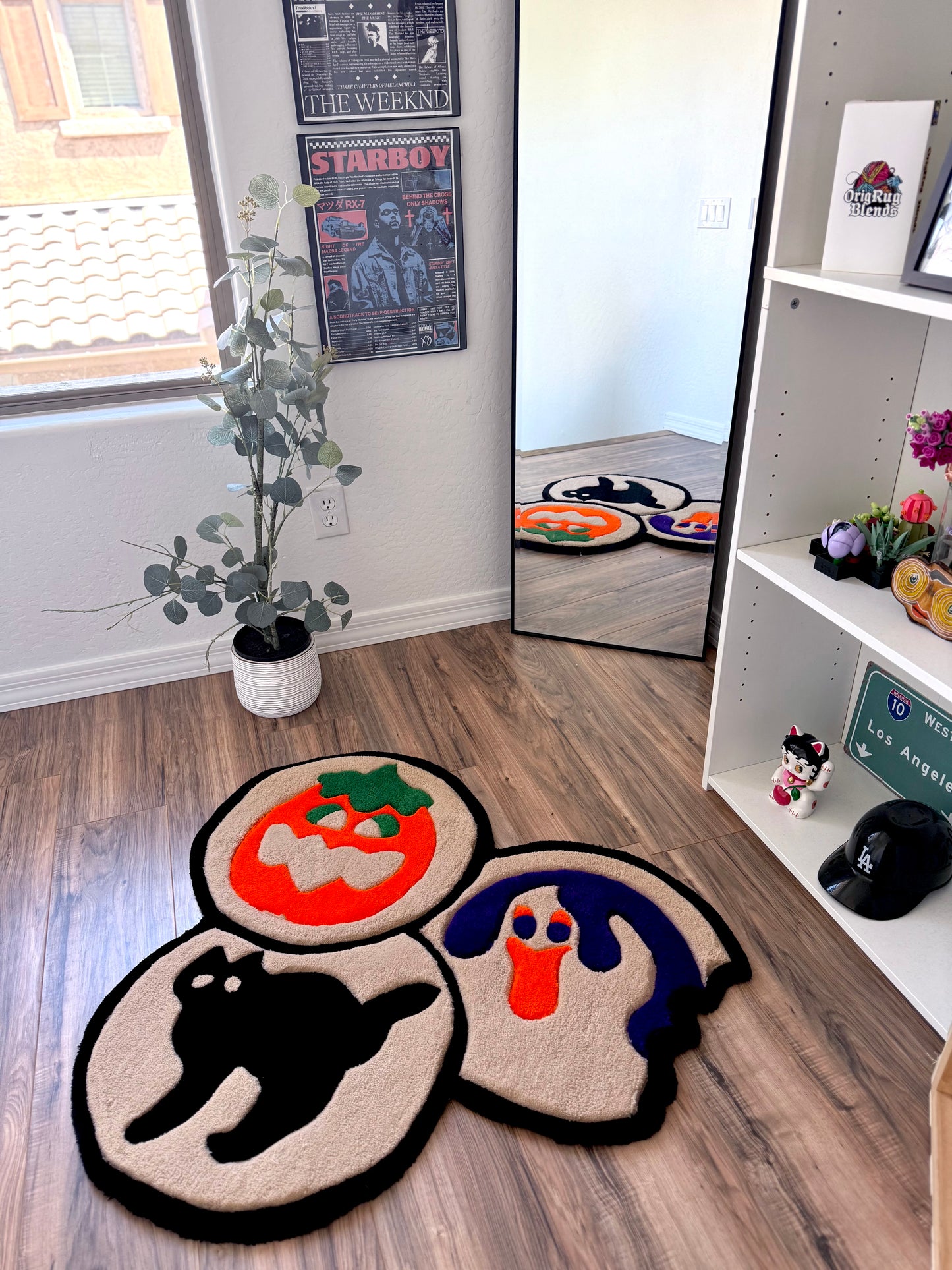 Halloween Cookie Rug