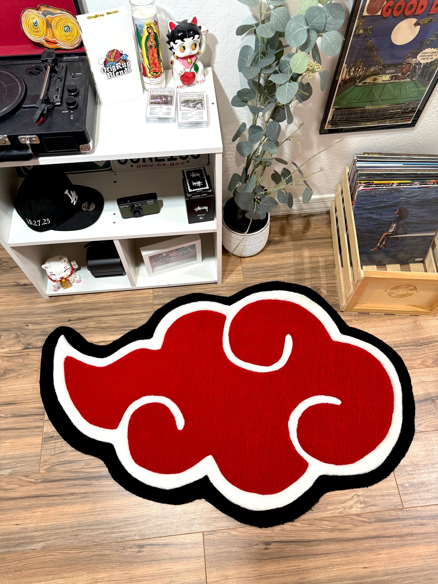 NarutoCloud Rug