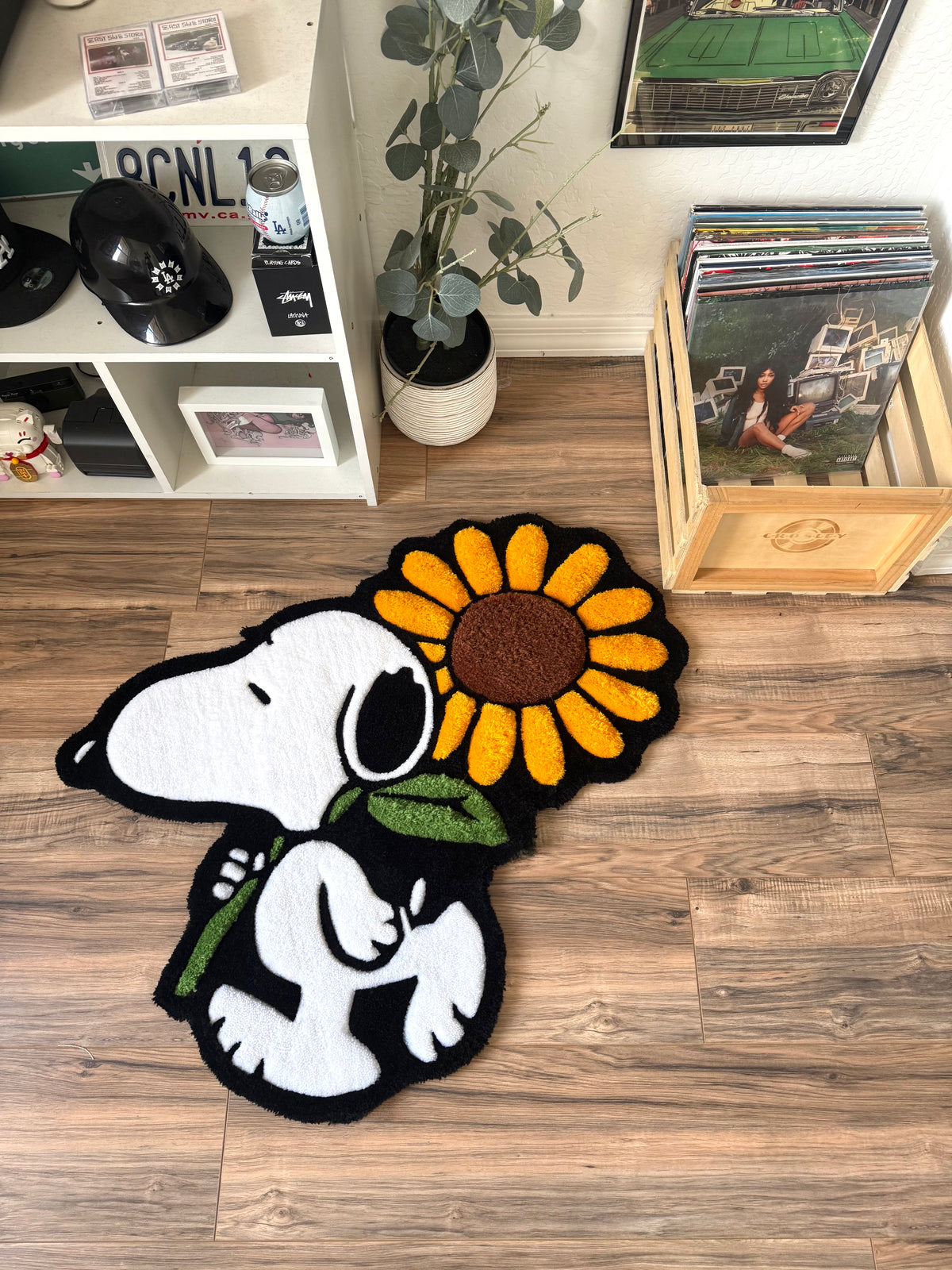 Snoooy Sunflower Rug