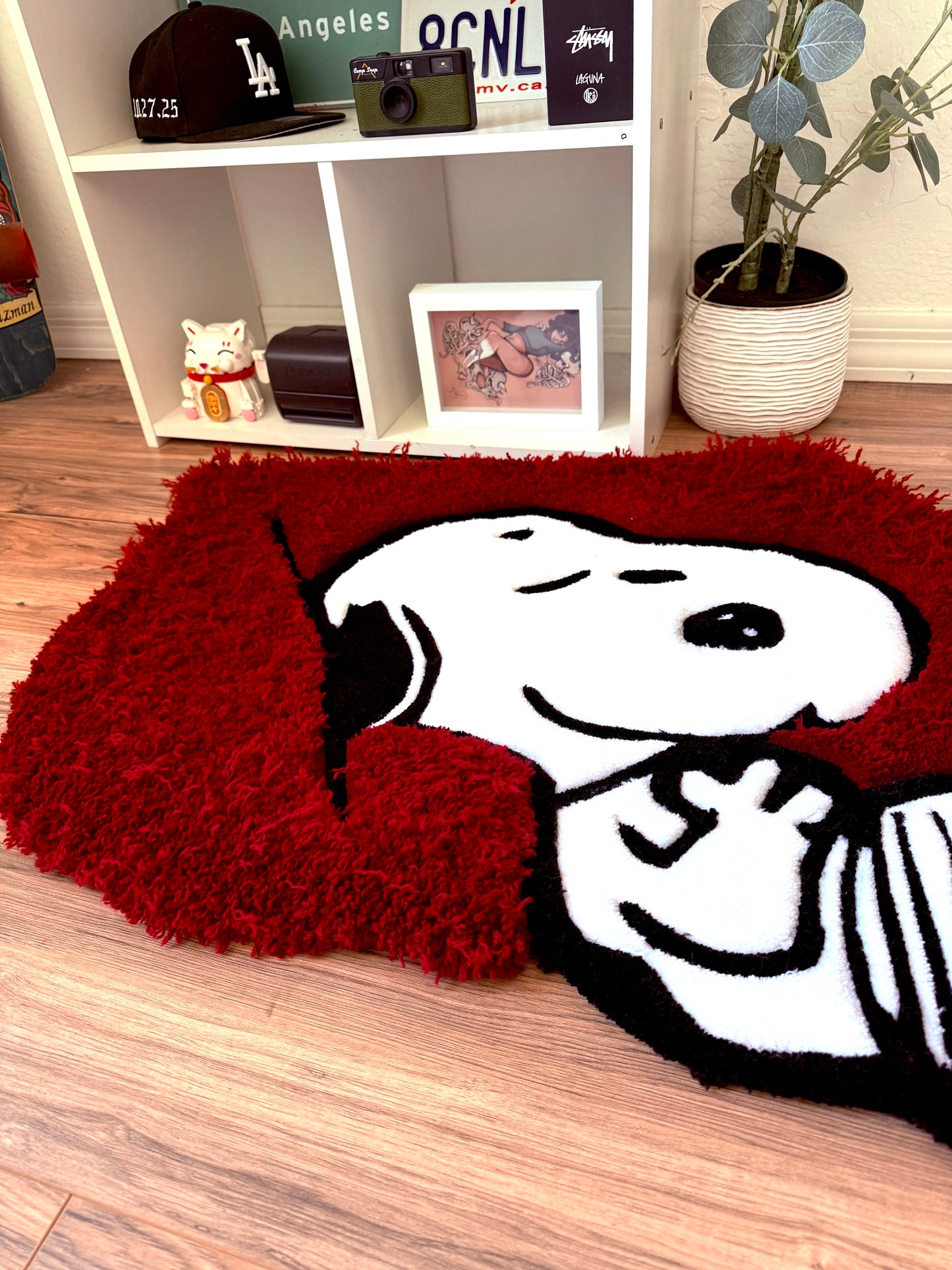 Snoopy Pillow Rug