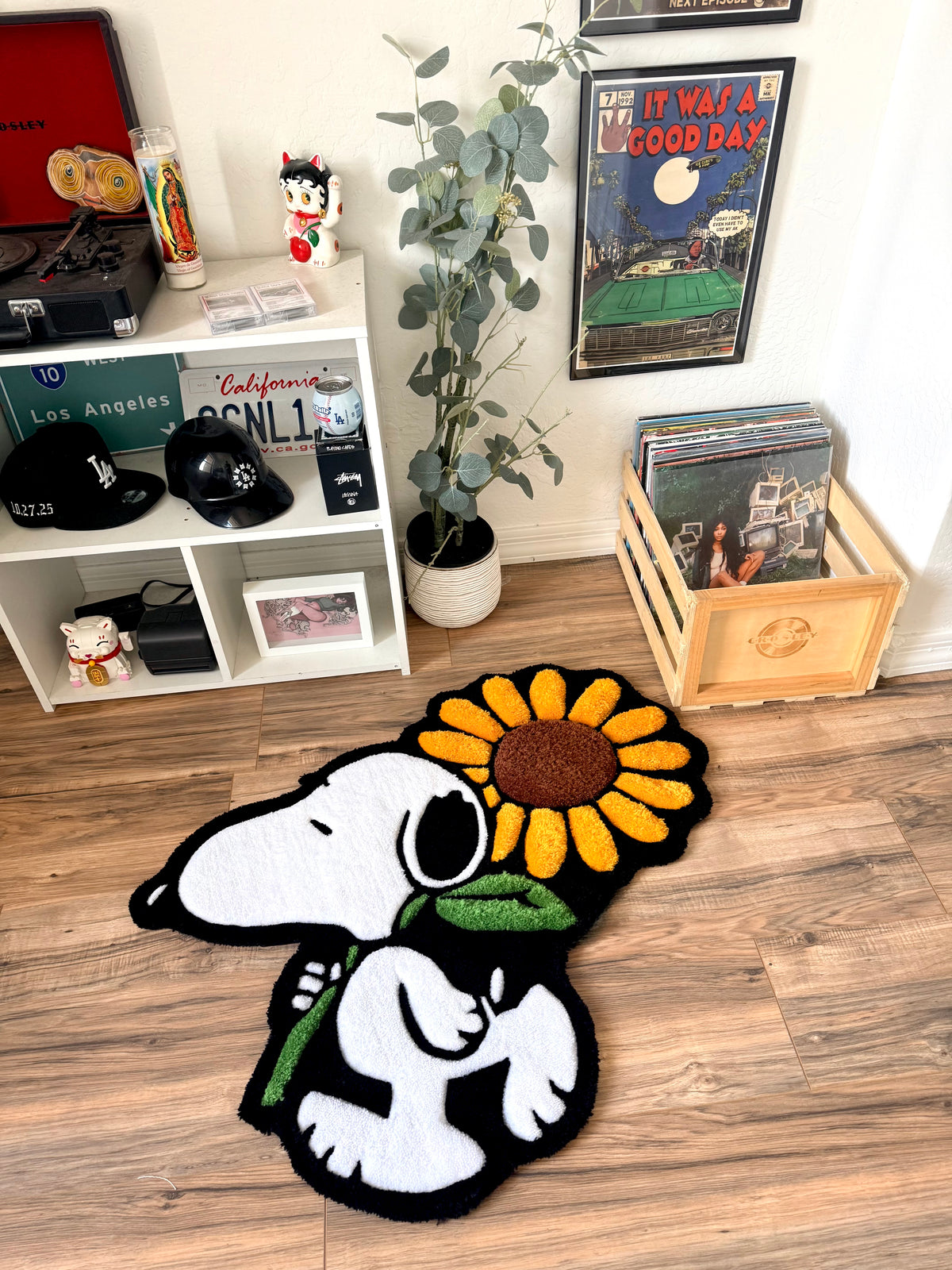 Snoooy Sunflower Rug