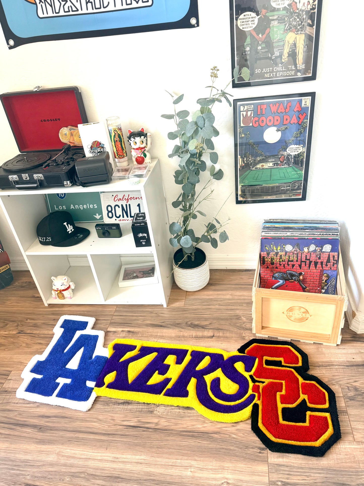 LA Teams Combo Rug