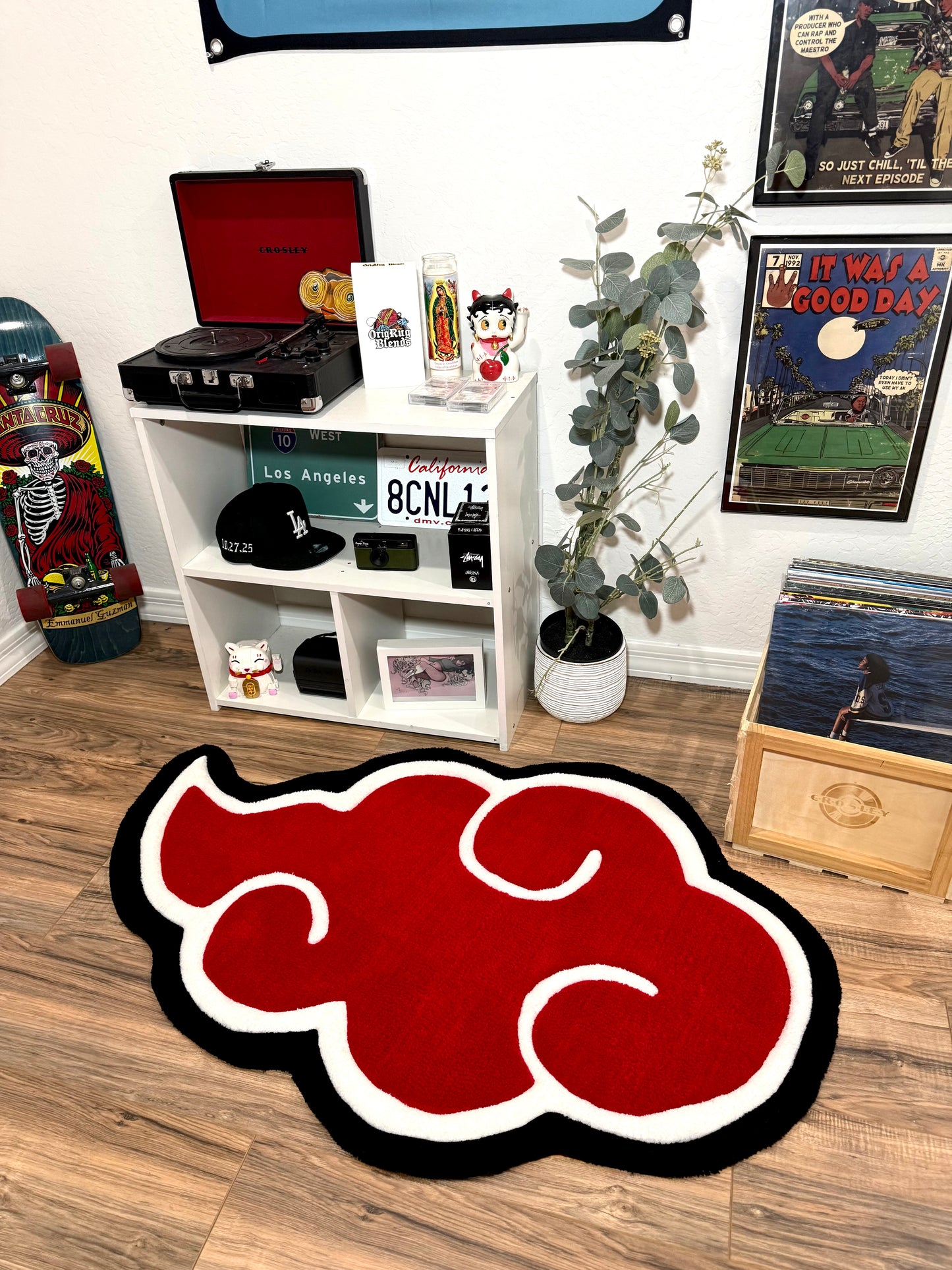 NarutoCloud Rug