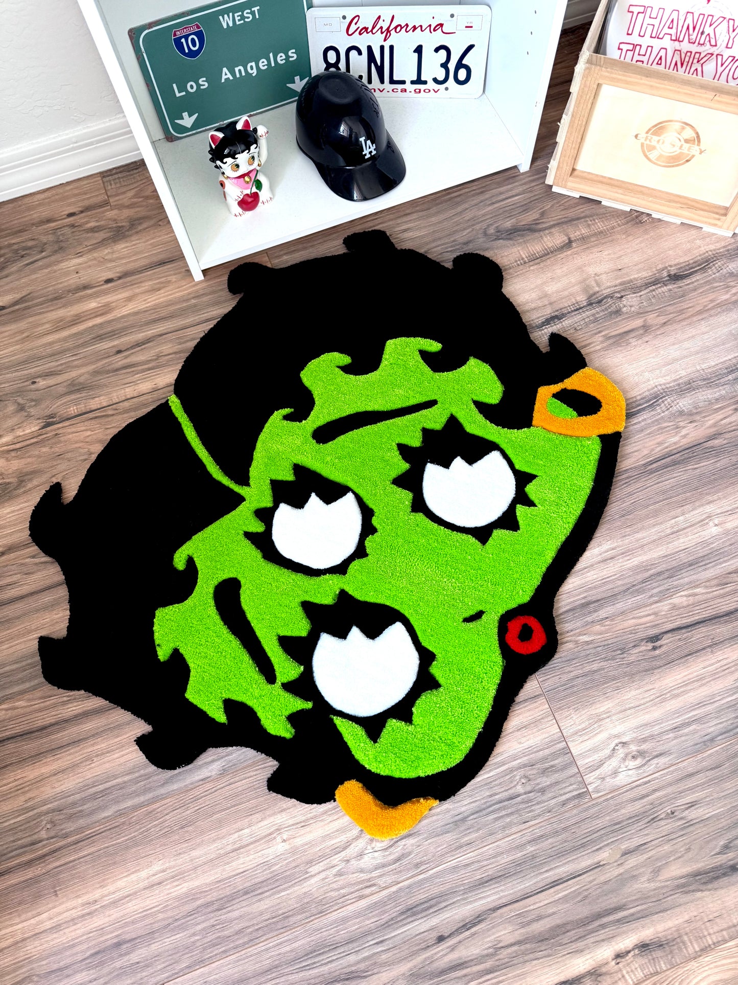 Alien Betty Boop Rug