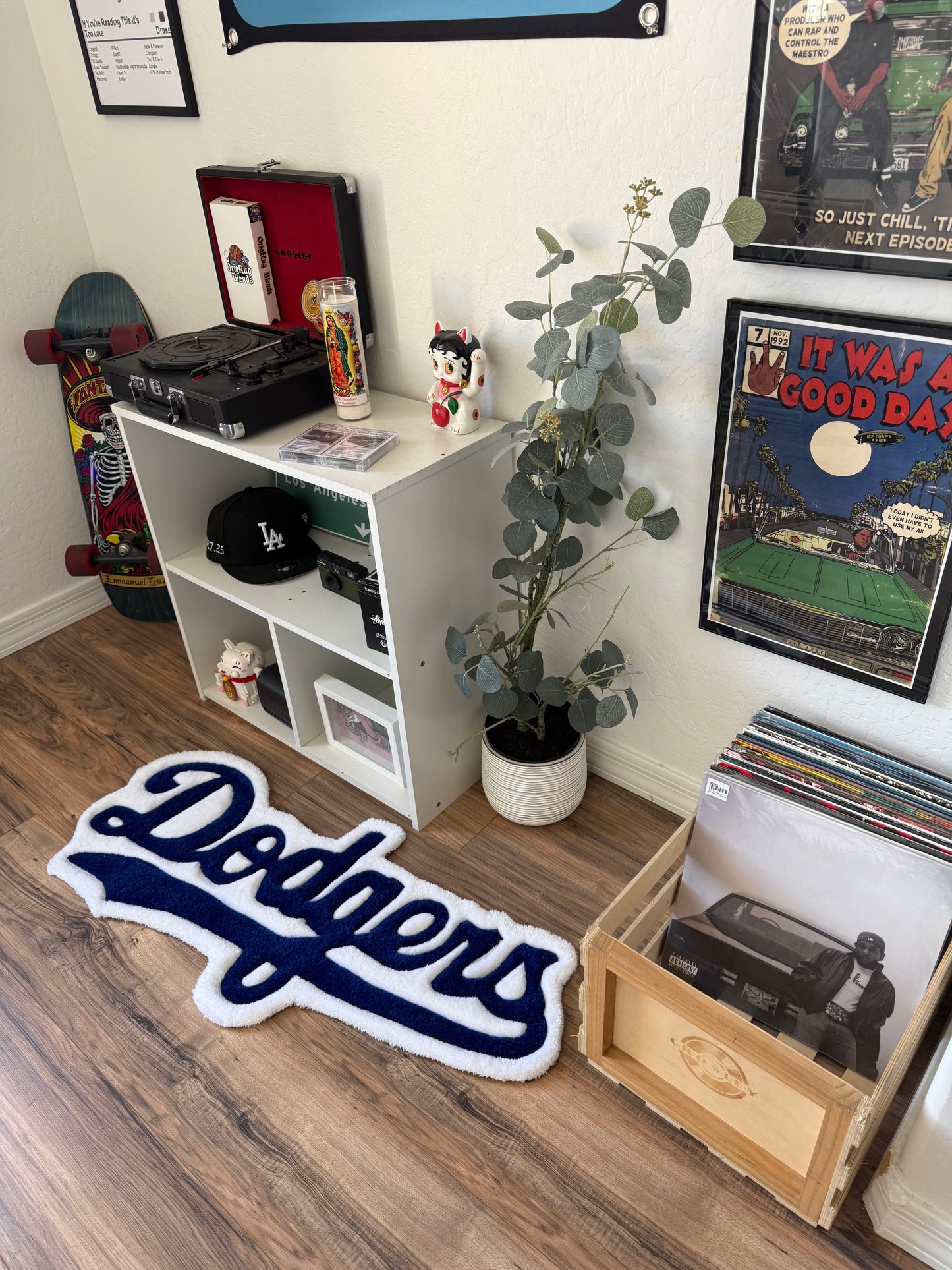Dodgers Rug