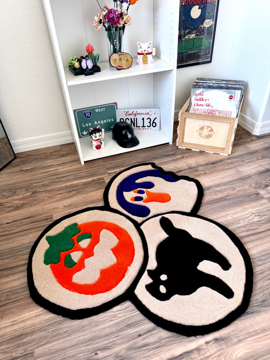Halloween Cookie Rug