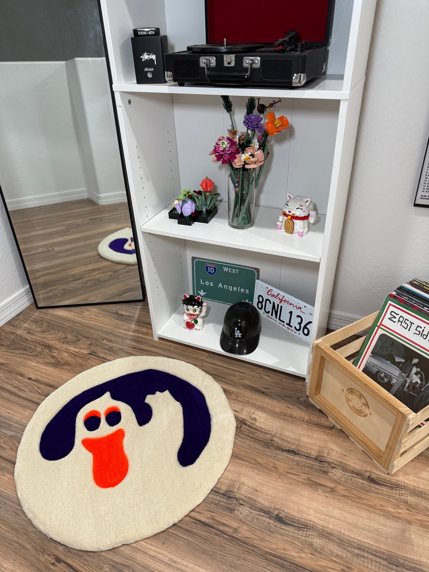 Ghost Halloween Cookie Rug