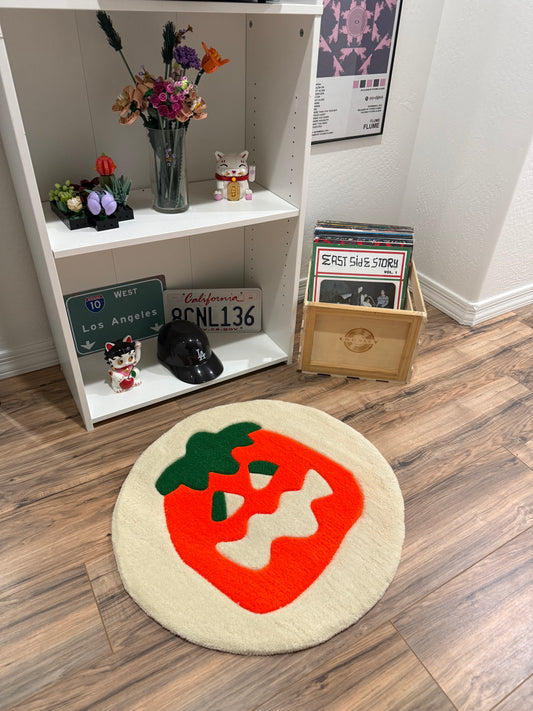 Pumpkin Halloween Cookie Rug