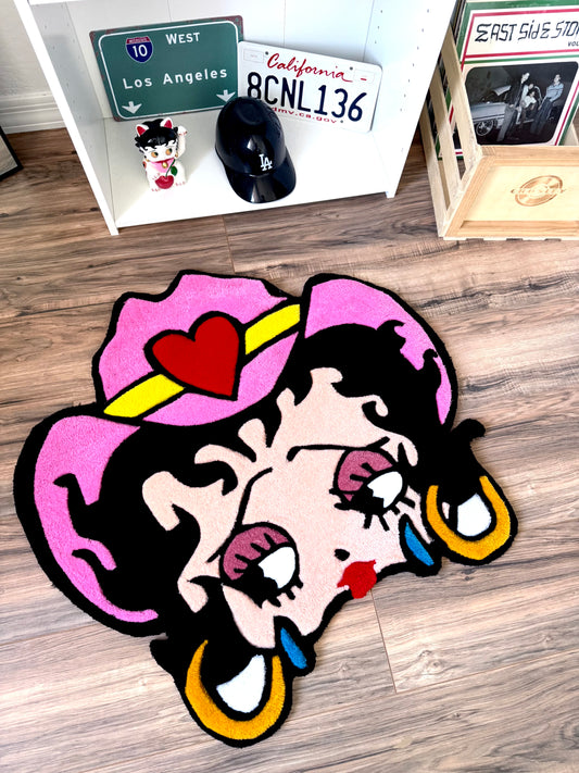 Cowgirl Betty Boop Rug