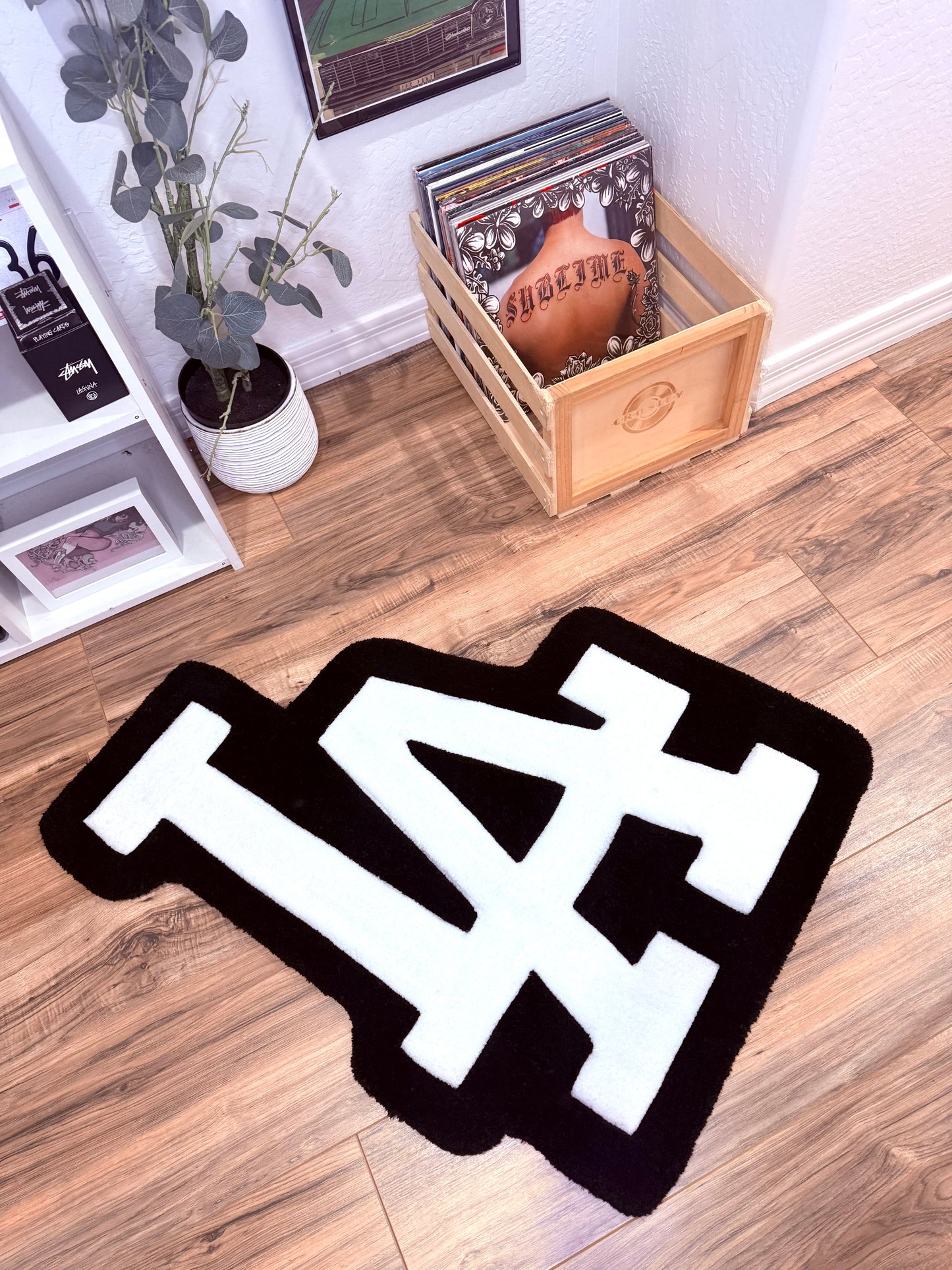 LA Dodgers Short pile Rug