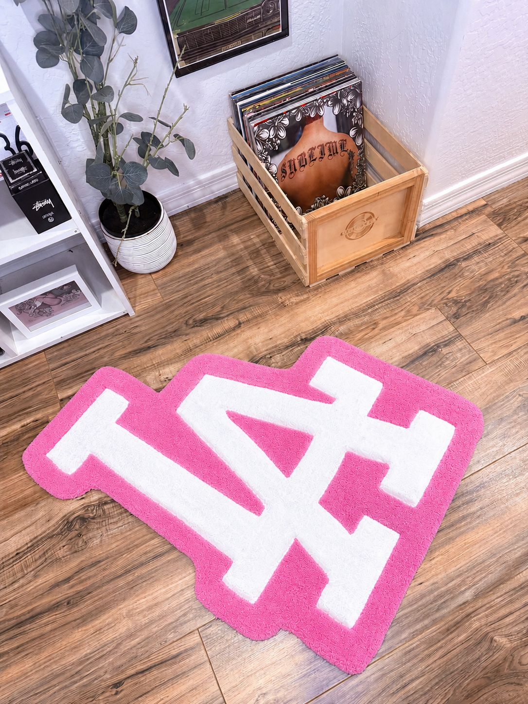 LA Dodgers Short pile Rug